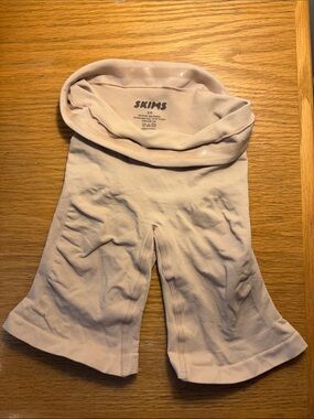 Skims Beige Shapewear Shorts
